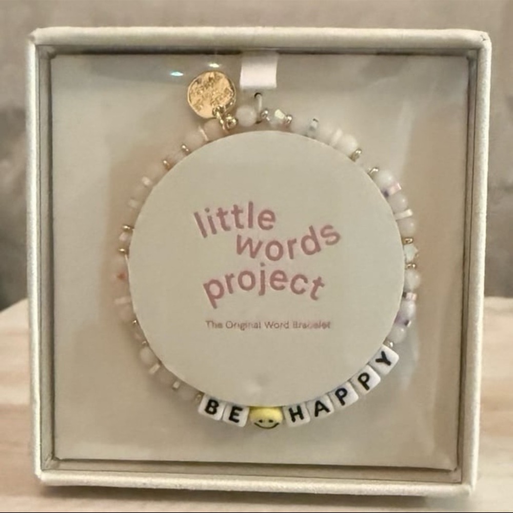 ⚡️Little Words Project "BE HAPPY"  Bracelet